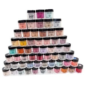 Huge Modelones & AzureBeauty Dip Powder Lot 60+ Colors Nail Acrylic